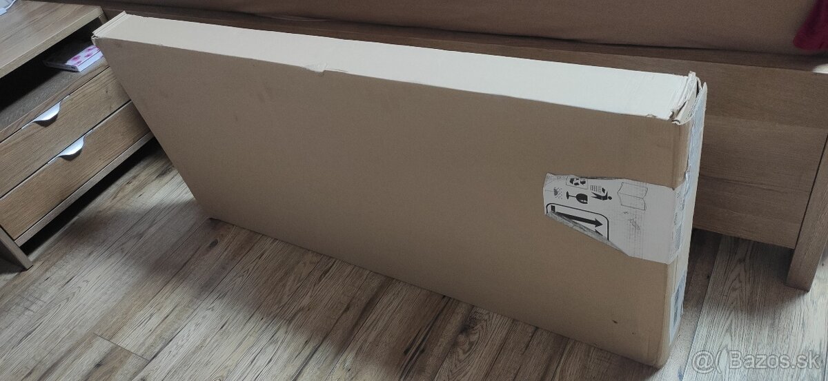 Písací stôl DOMINIK - dub artisan - 2