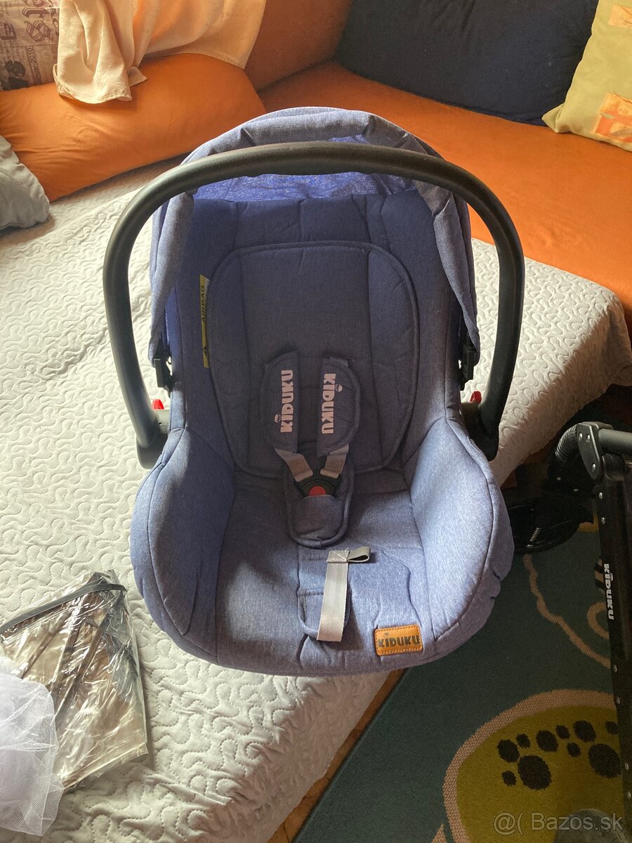 Modrosivy kocik KIDUKU plus vajicko - 2