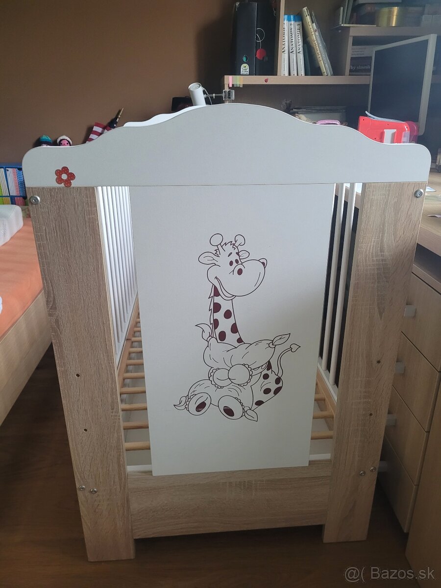 Detská postielka, 3 poschodia, vyberateľné tyčky - 2