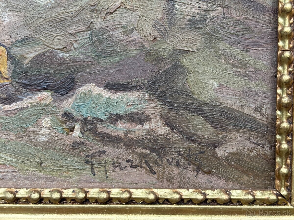 Olejomaľba - Gyurkovits Ferenc - 2