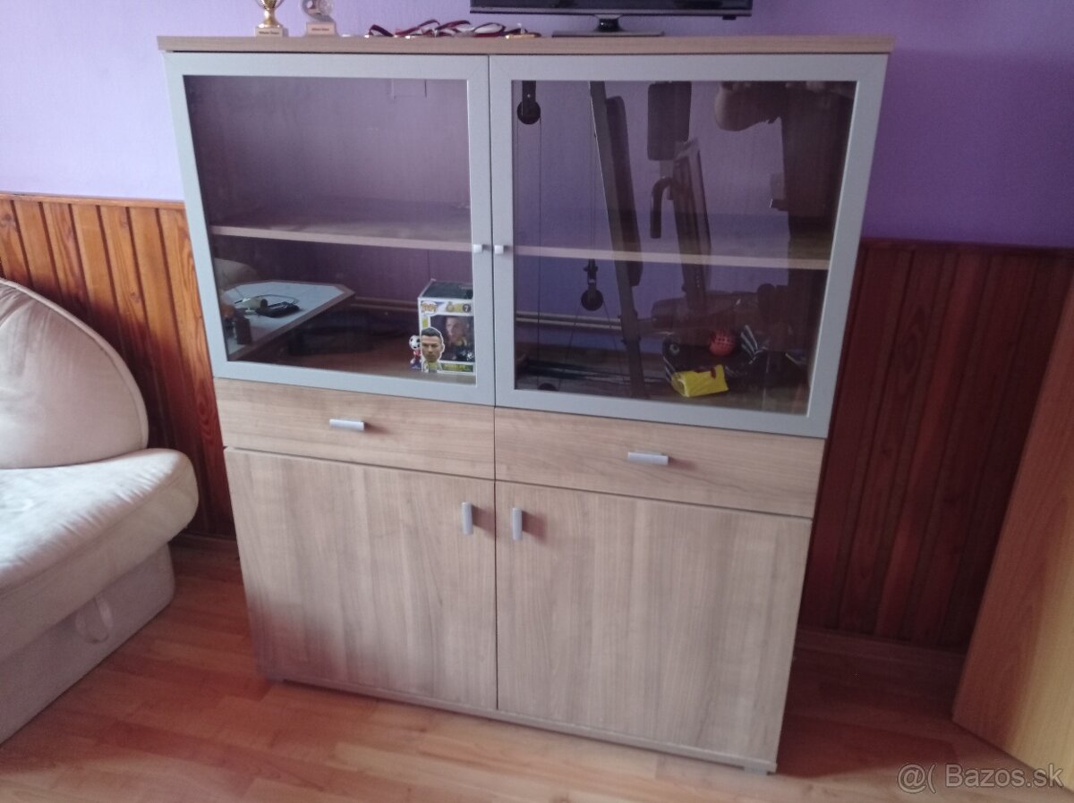 Obývacia skrinka (vitrína) - 2