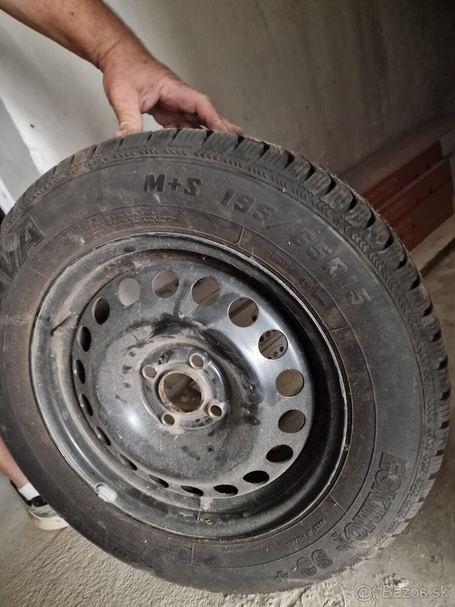 Zimné pneumatiky na plech. diskoch na OPEL ASTRA - 2