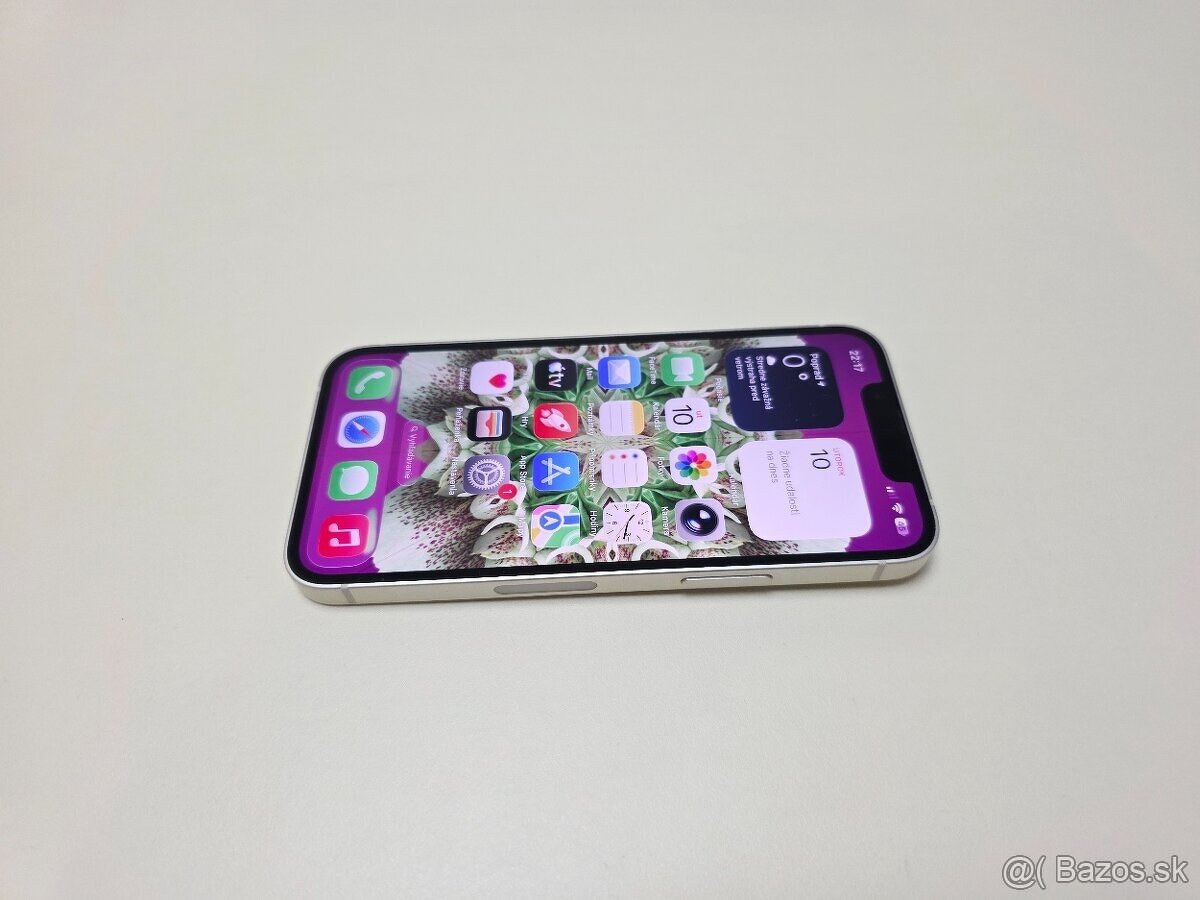 APPLE IPHONE 13 mini 128gb STARLIGHT,BATERKA 100% - 2