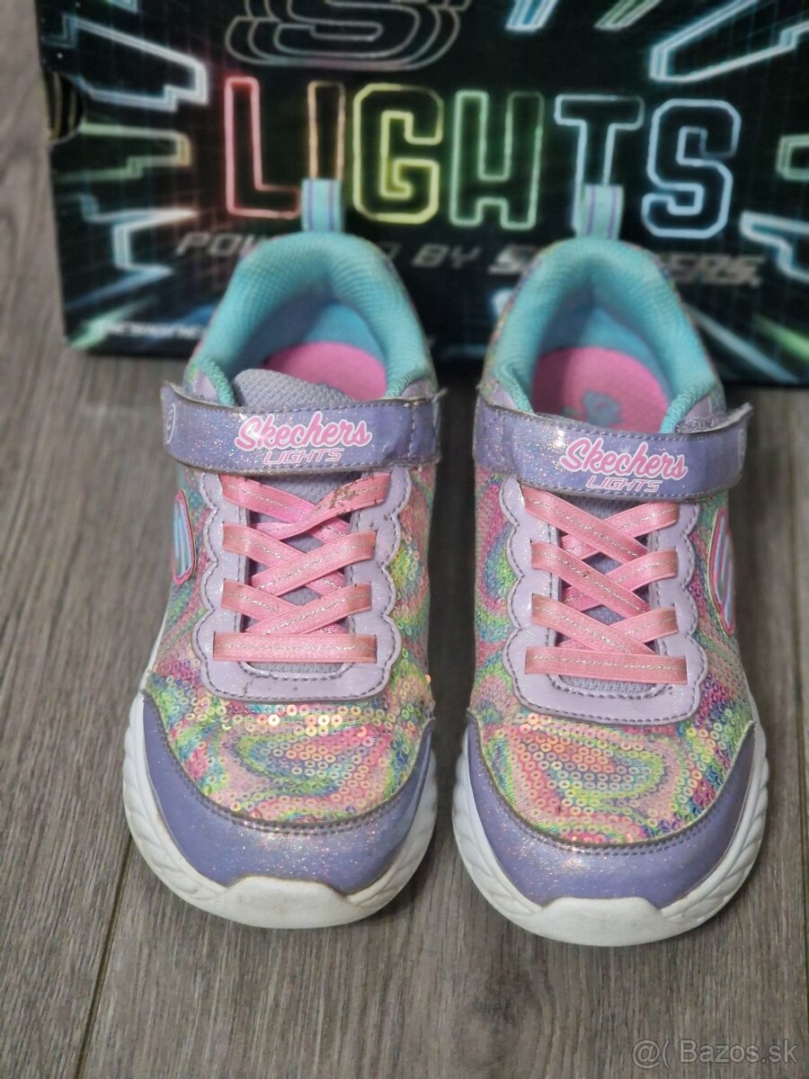 Dievcenske botasky Skechers - 2