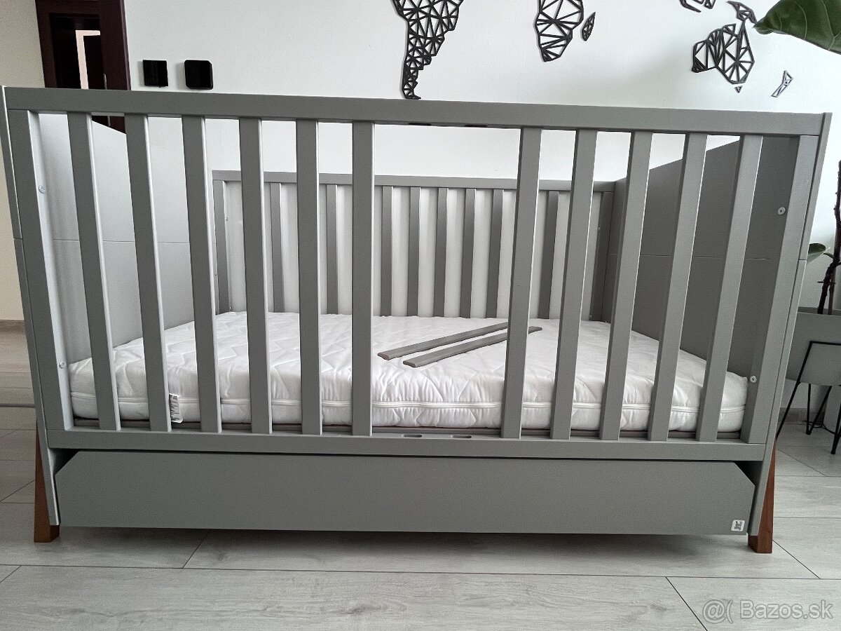 Detská postielka Lotta 3v1 - 2