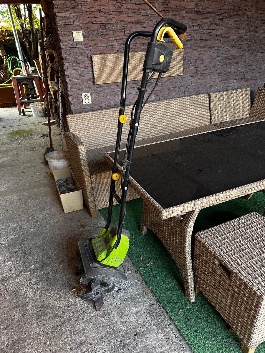 Predám elektrický kultivátor / rotavátor - 2