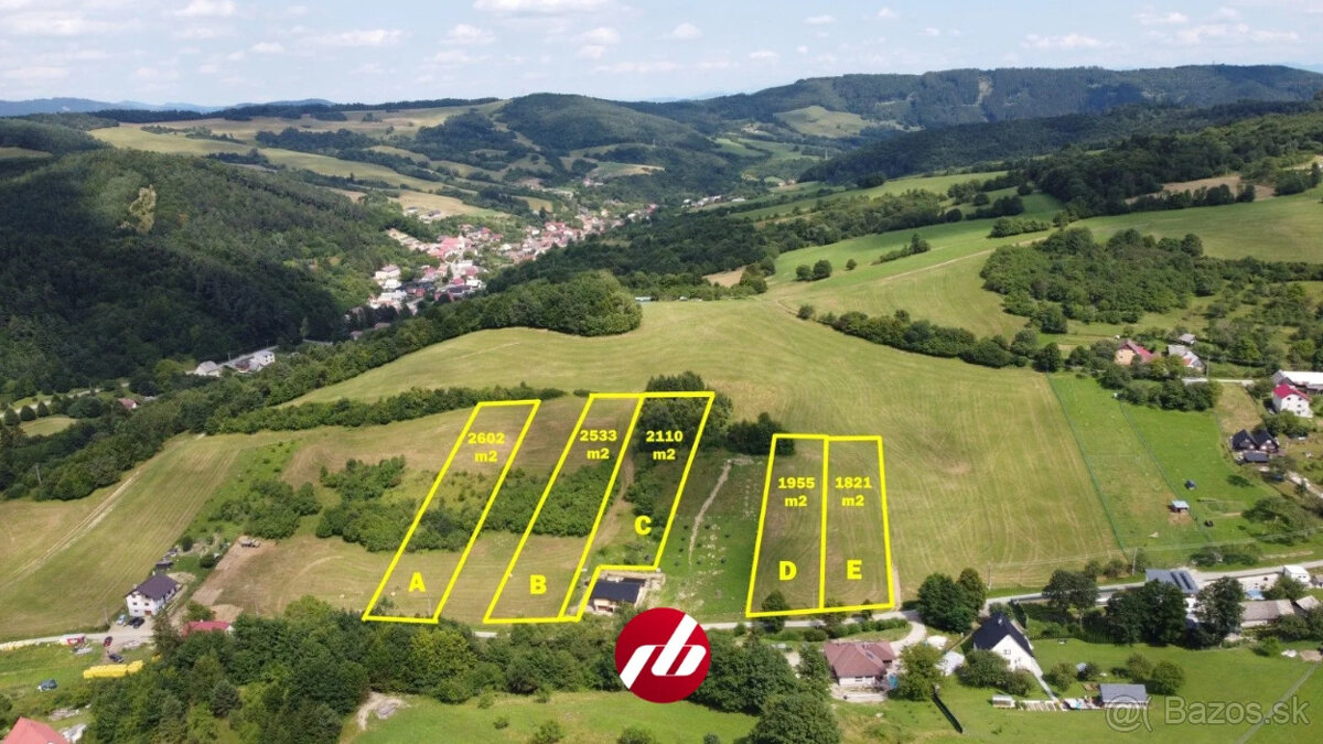 Krásne stavebné pozemky a poľnohospodárska pôdav obci Zubák - 2