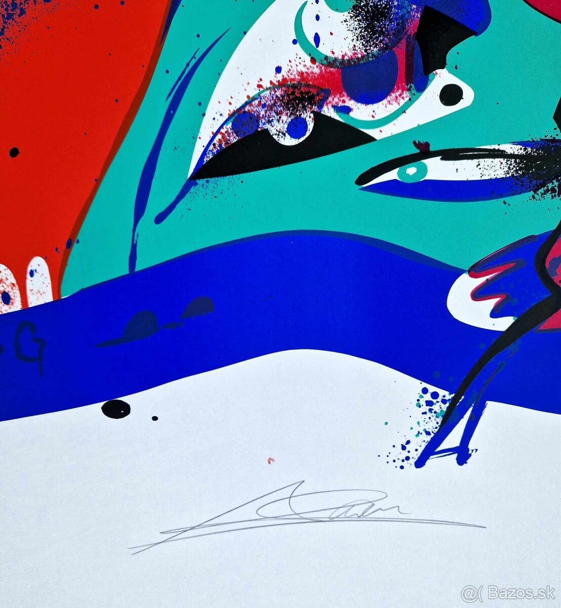 Alfred Gockel - Slon (Moderný abstraktný expresionizmus) - 2