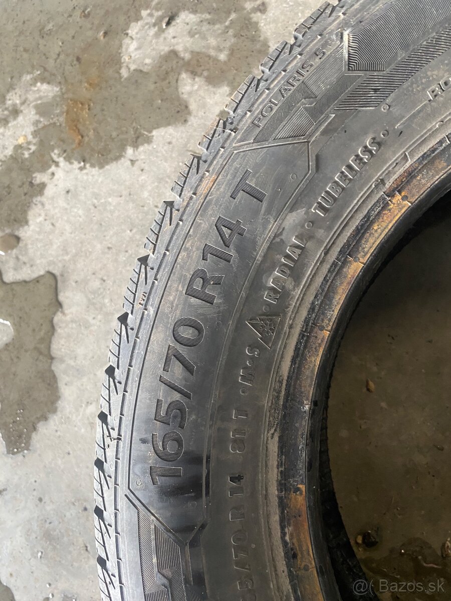 165/70 R14 Gumy Pneumatiky zimné - 2