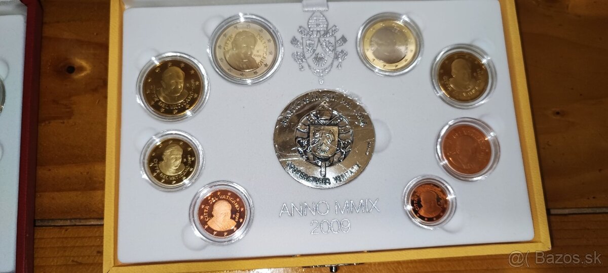 Vatikán proof set 2006, 2008, 2009 - 2