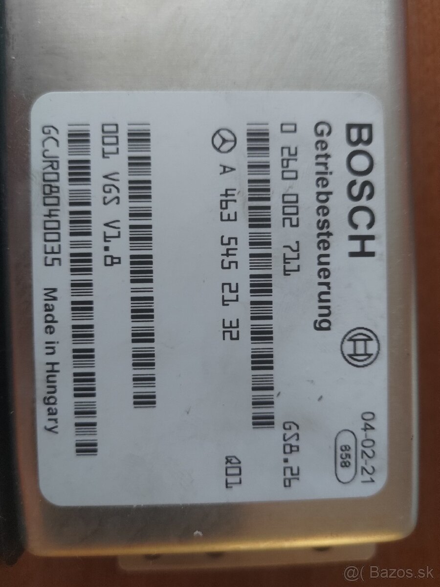 Mercedes jednotka G-Class W463 RJ prevodovky - 2