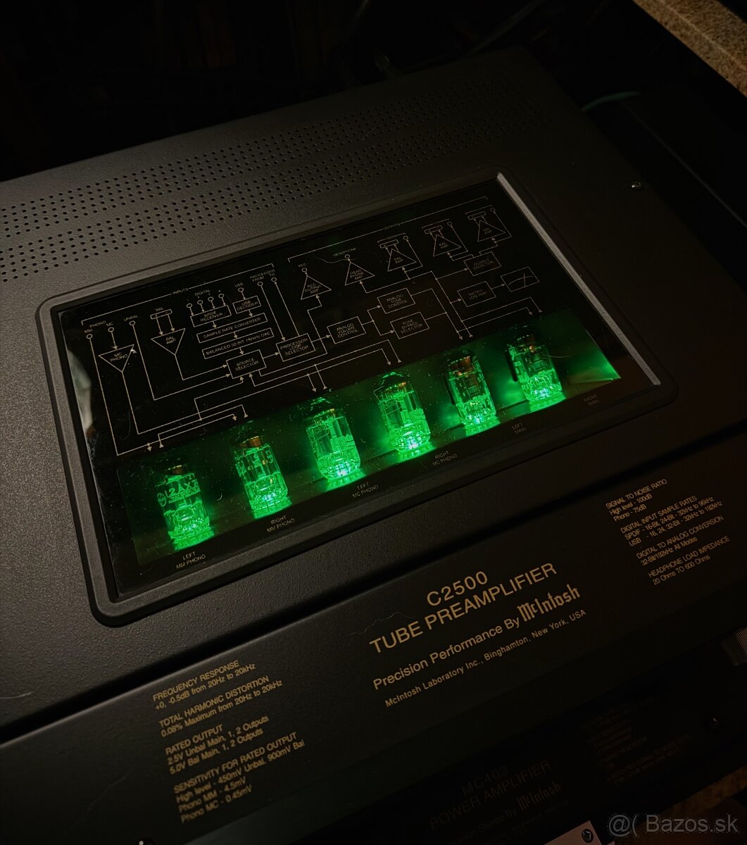 Preamp Mcintosh c2500 (Krakov, Polsko) - 2