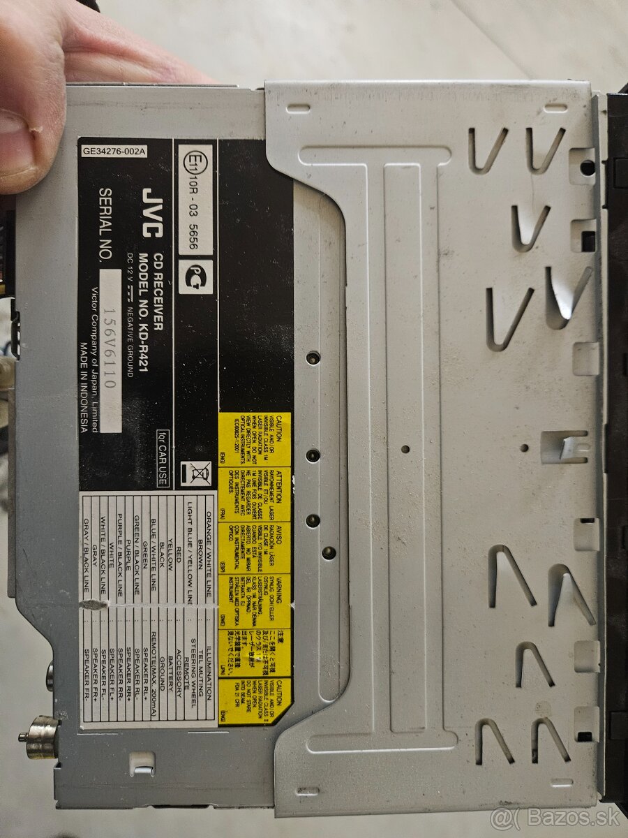 Autorádio jvc - 2