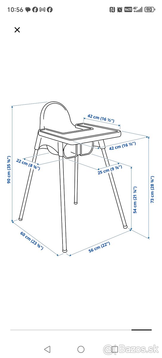 Decká jedálenská stolička - 2