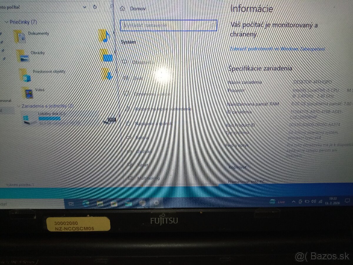 Fujitsu lifebook s710 - 2