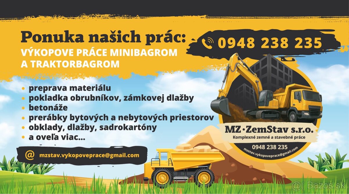 Komplexné zemné a stavebné práce - 2