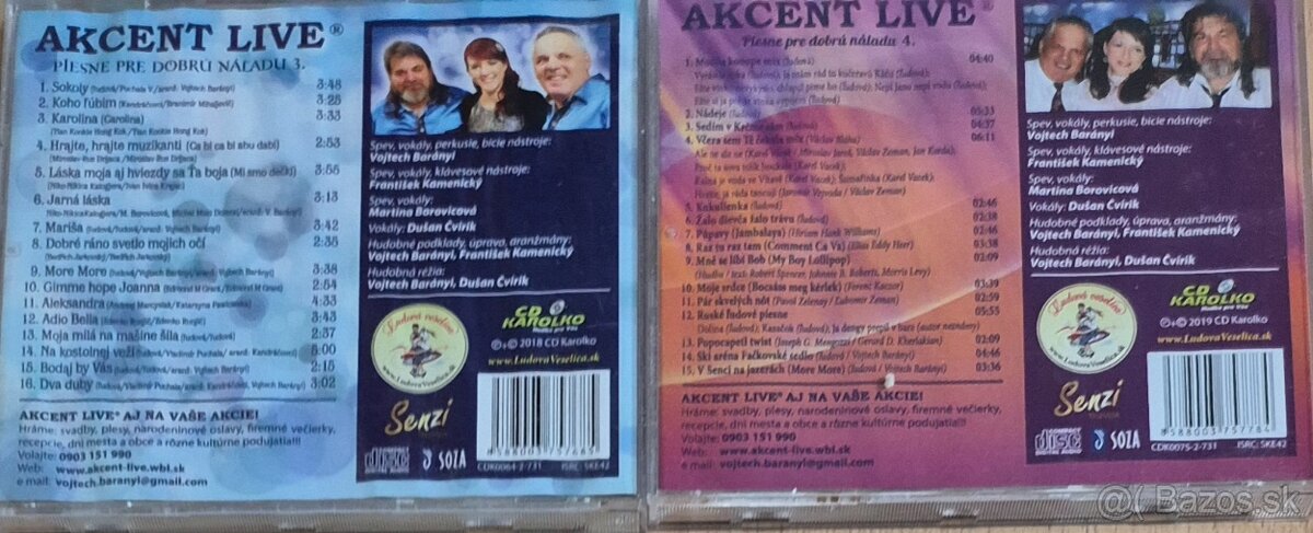 2 Cd Akcent Live - 2