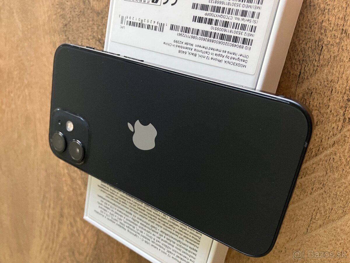iPhone 12 mini 64GB Black - 2