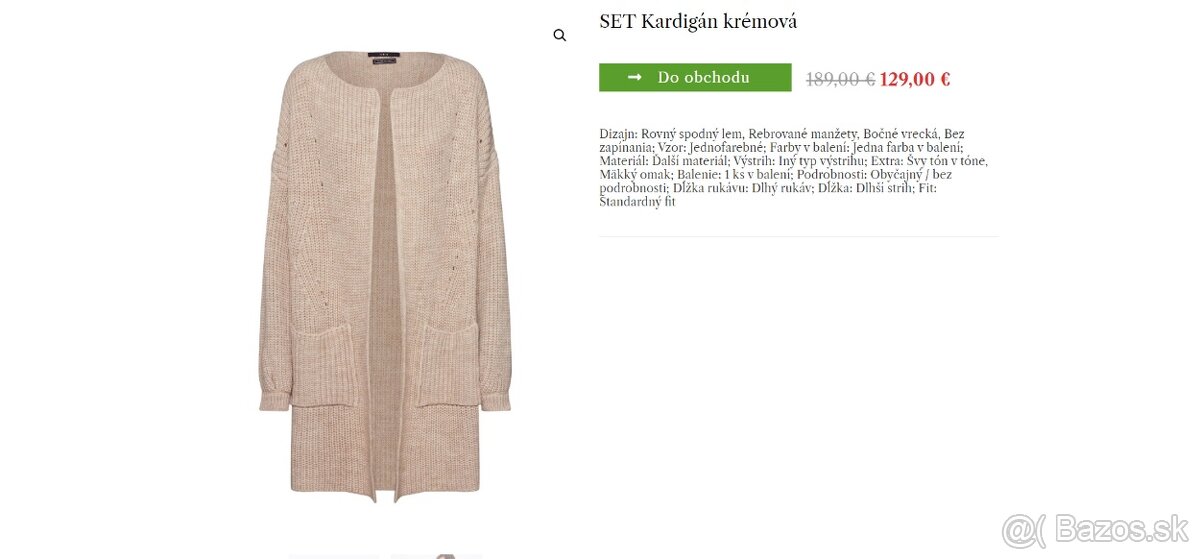 SET kardigán - 2