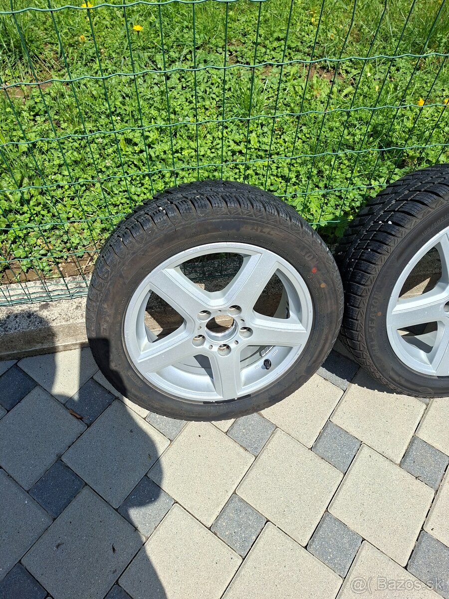 195/50 R15 celoroč + disky - 2