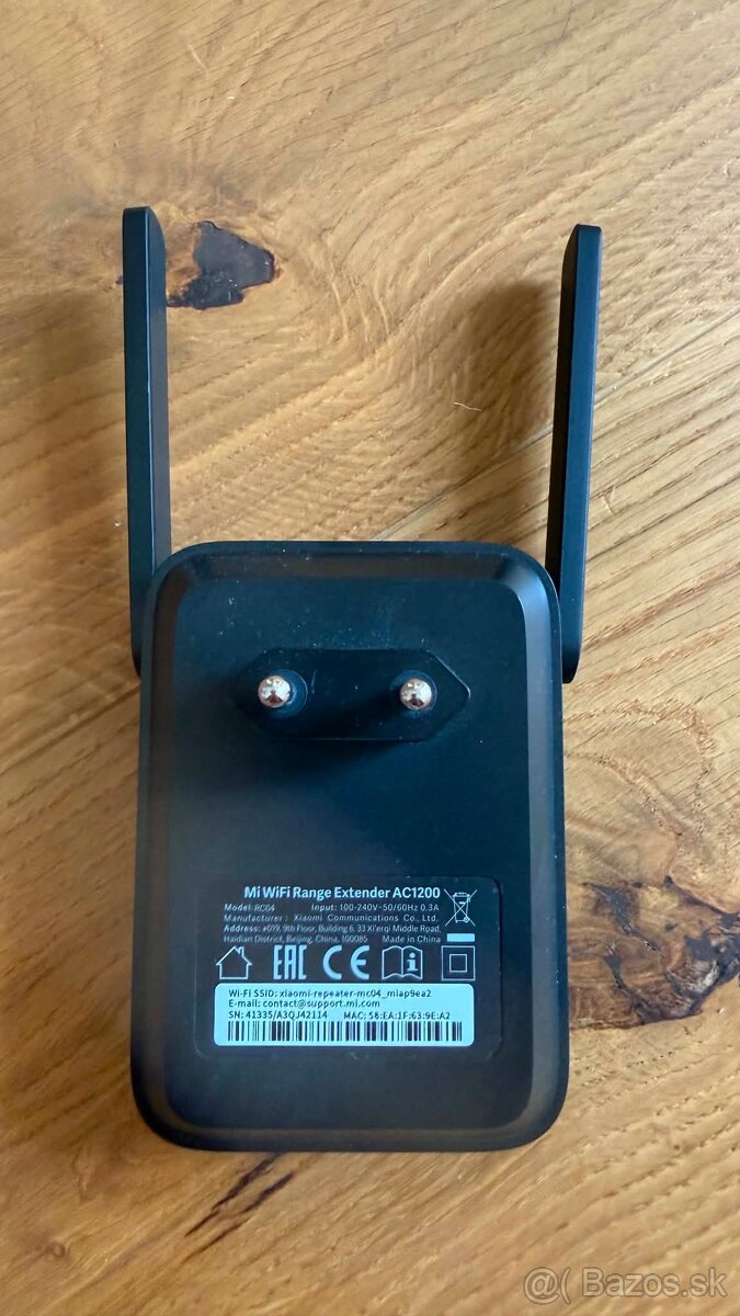 Kvalitný extender Xiaomi Mi WiFi Range Extender AC1200 - 2
