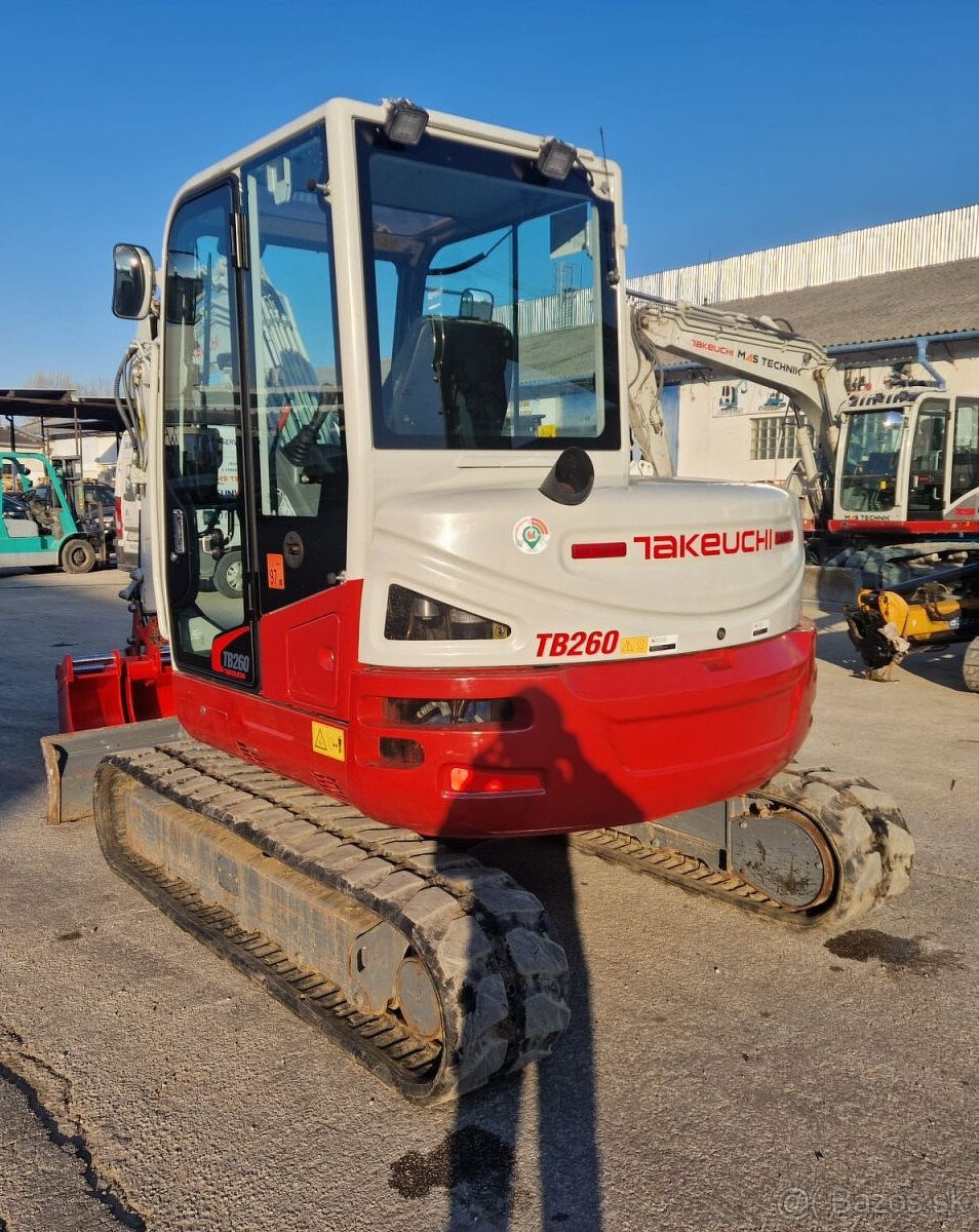 TAKEUCHI TB260 DIESEL - vrátane lyžíc - 2
