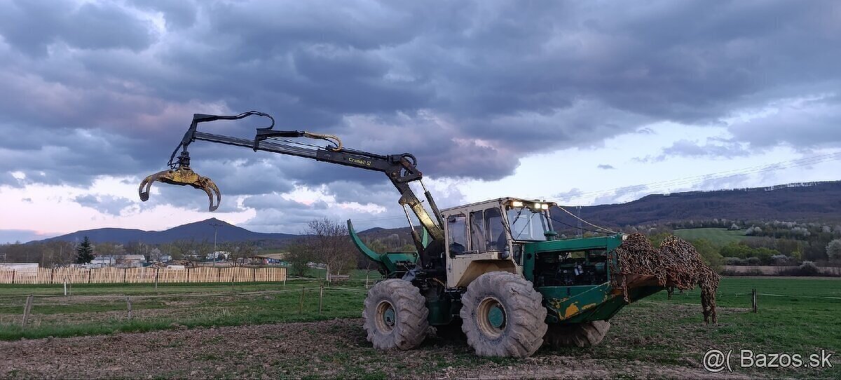 PREDÁM LKT 120 s hydraulickou rukou CRANAB - 2