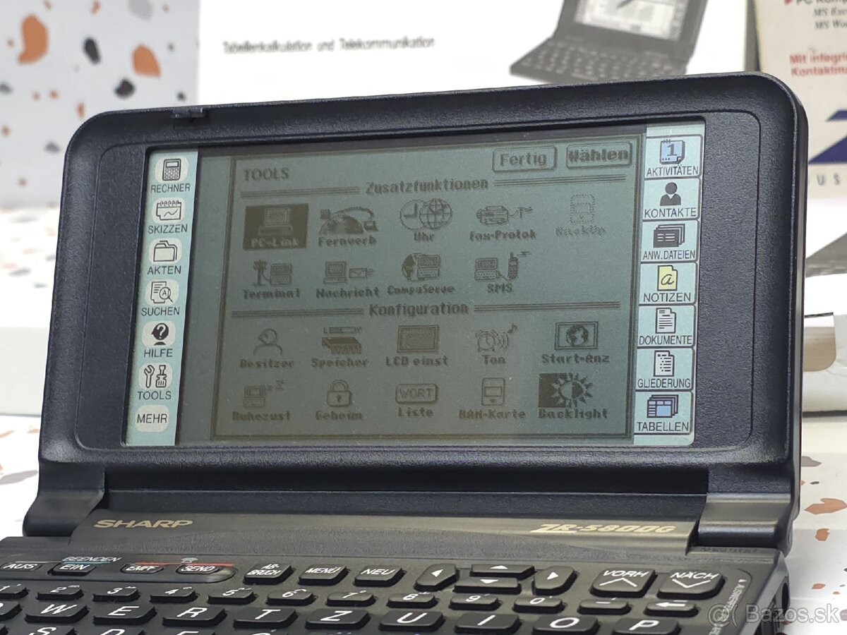 vintage digitálny organizér (PDA) Sharp Zaurus ZR-5800 - 2