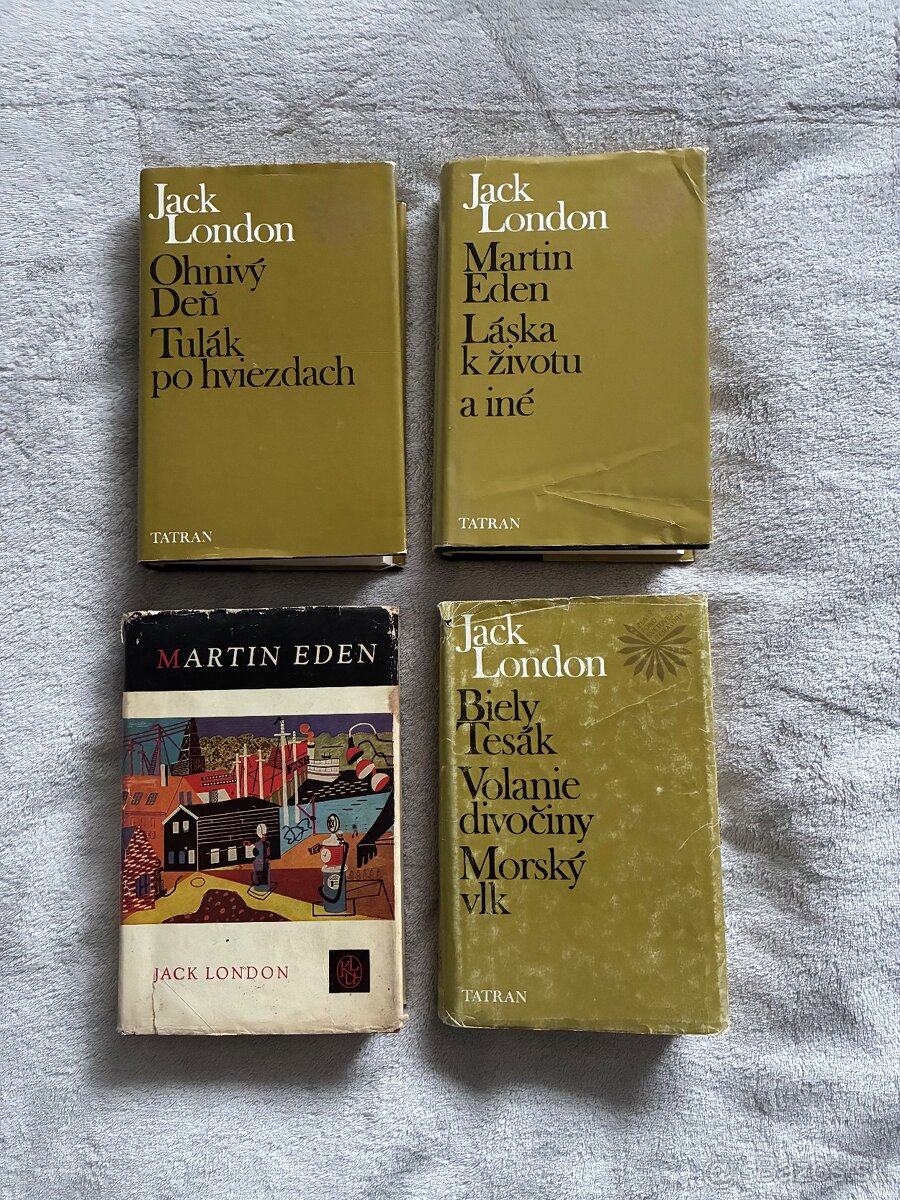 Knihy Jack London - spolu za 12 € - 2