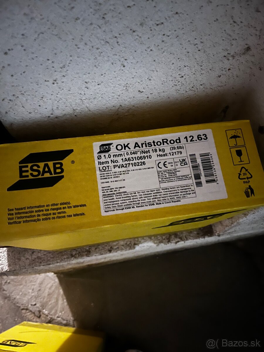 Svařovací drat Esab 12.50/12.63 - 2
