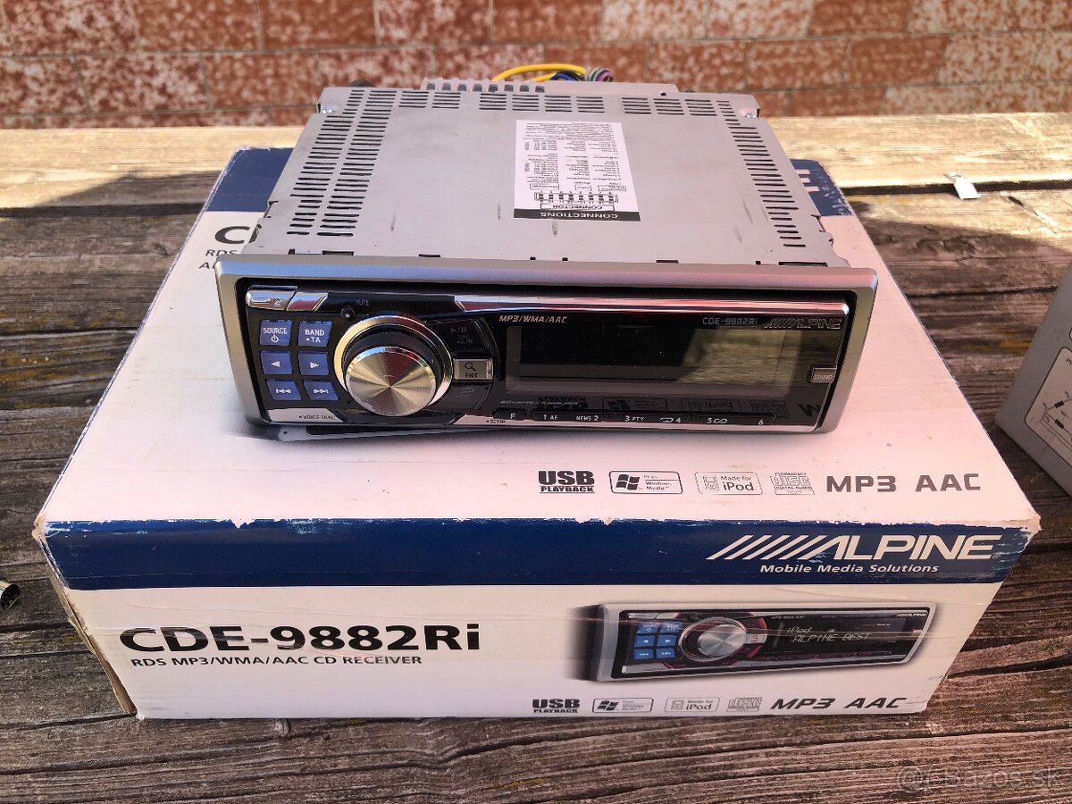 Autorádio Alpine CDE-9882Ri - 2