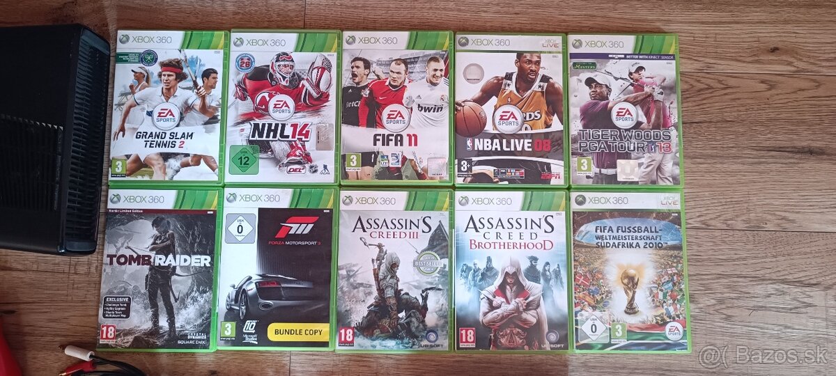 Xbox360 s hrami - 2