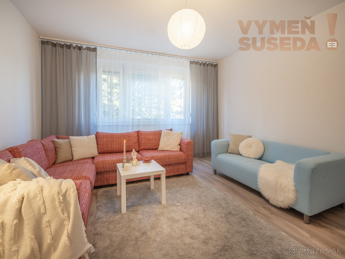 VYMEŇ SUSEDA - VÝNIMOČNÝ 3 IZB. ČIASTOČNE ZREKONŠTRUOVANÝ B - 2