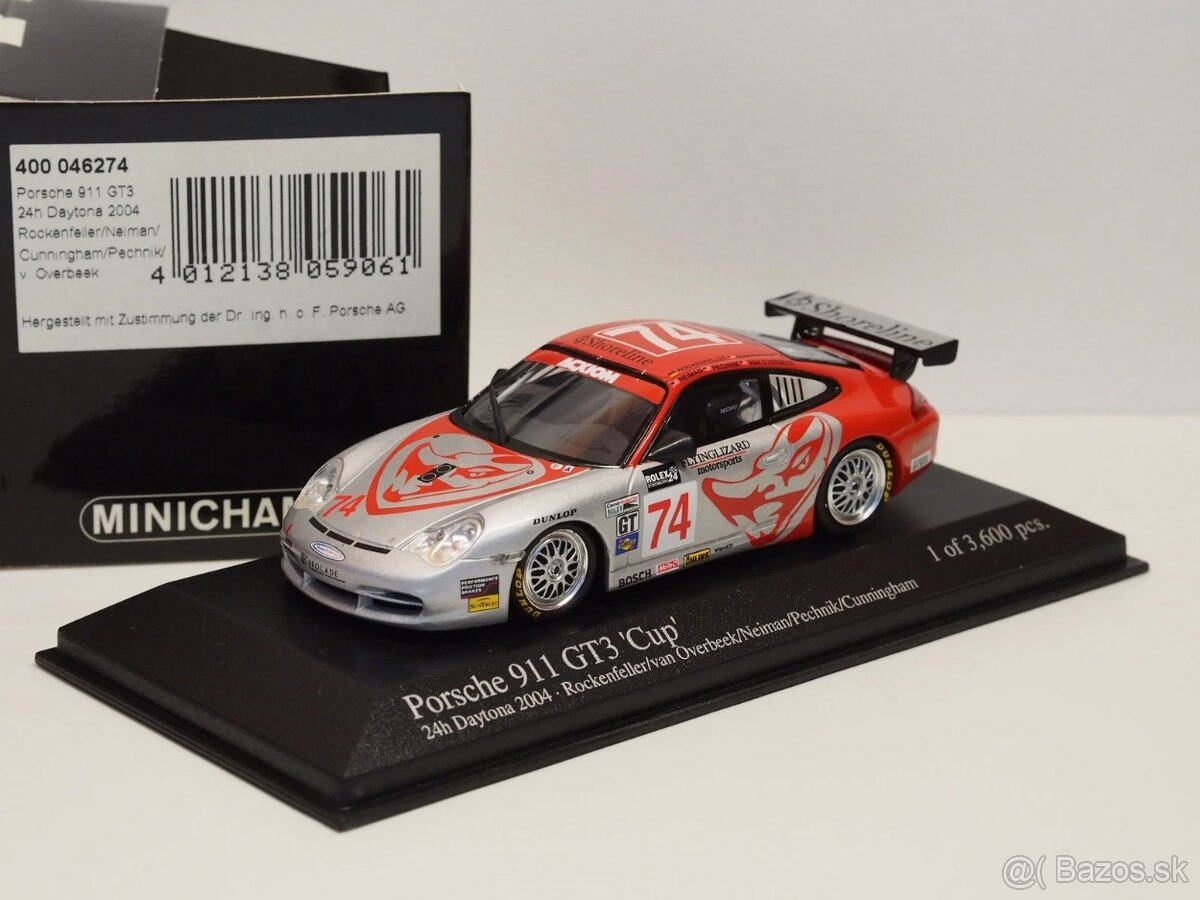 Minichamps 1:43 Porsche 911 GT3 Cup Daytona 2004 - 2