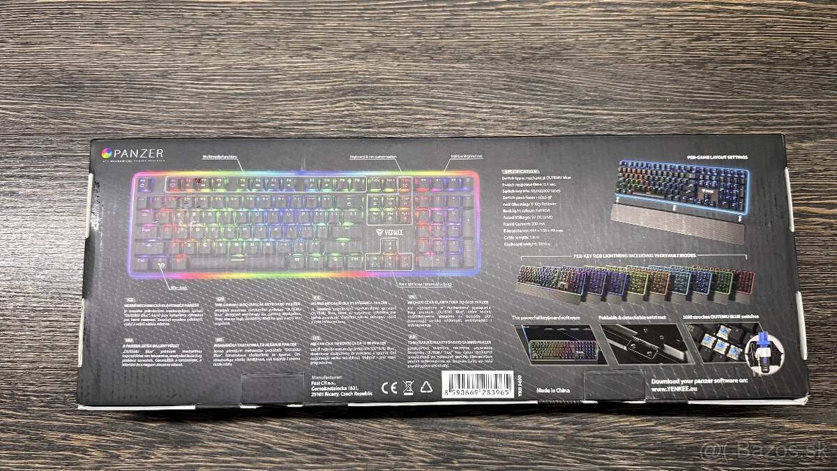 Klavesnica YENKEE YKB 3400 PANZER - 2