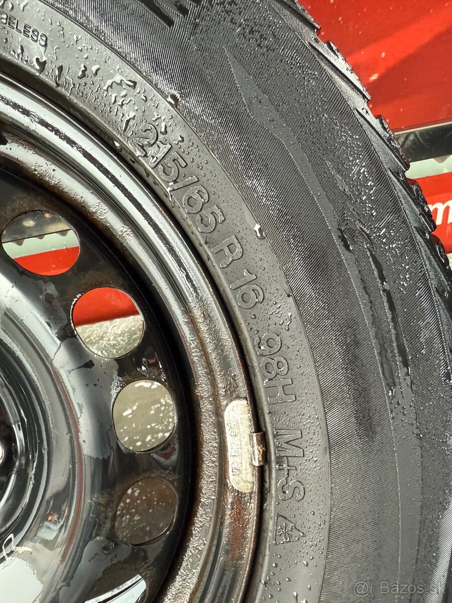 Zimné pneumatiky na diskoch R16 215/65 - 2