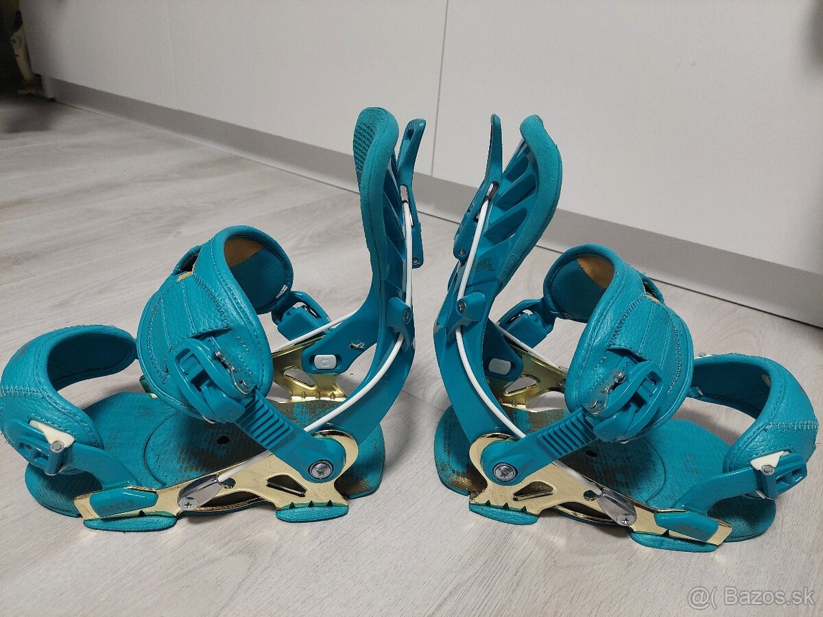 Snowboard viazanie GNU B-Free - 2