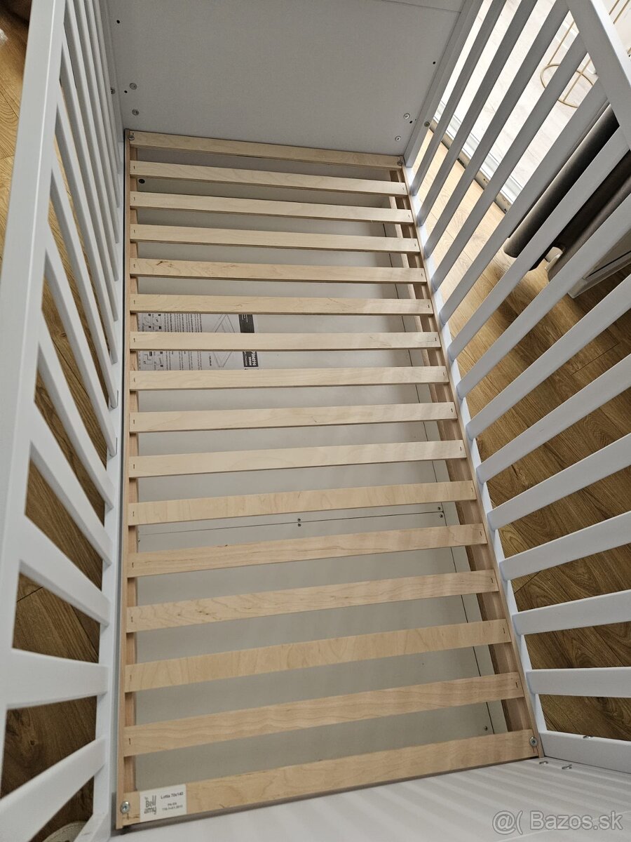 Detská celodrevená postielka - 2