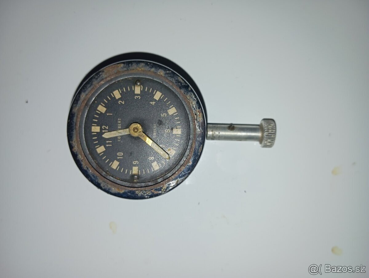 Predám 8 denné auto hodiny Corterbert Swiss Made, - 2