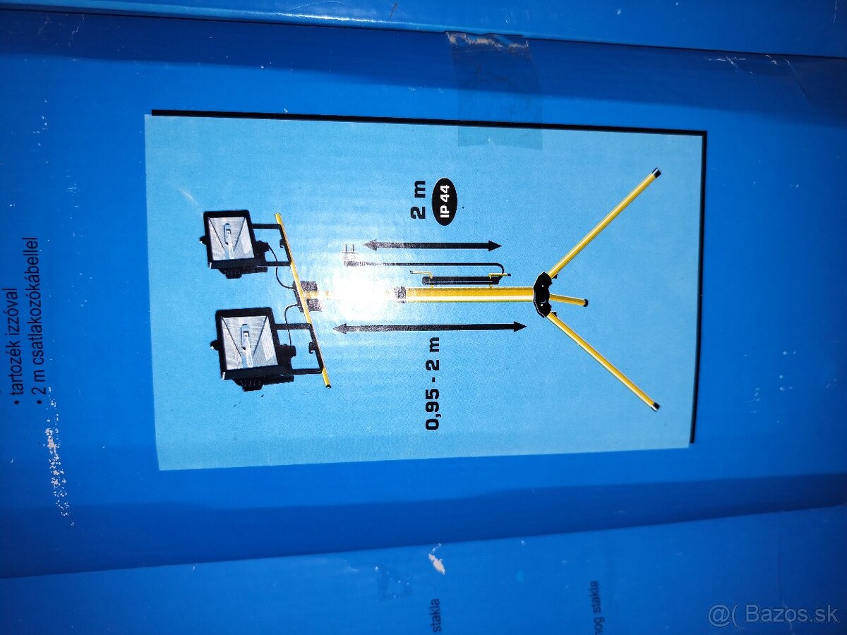 Halogénový reflektor so stojanom ZPA 100/500W - 2