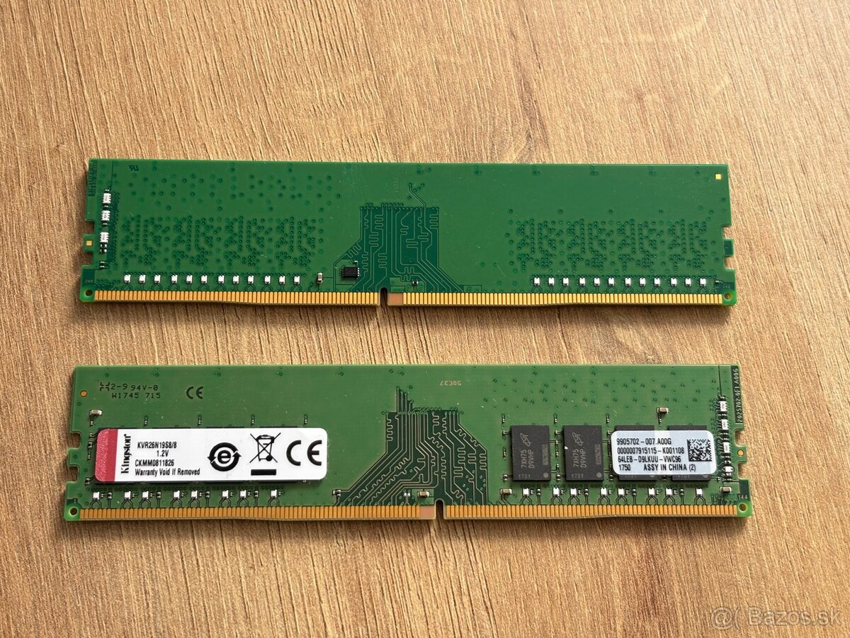 Kingston 2x8GB DDR4 2666MHz CL19 - 2