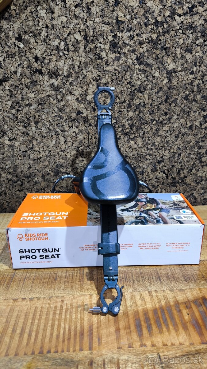 Sedačka na bicykel Shotgun Pro - 2