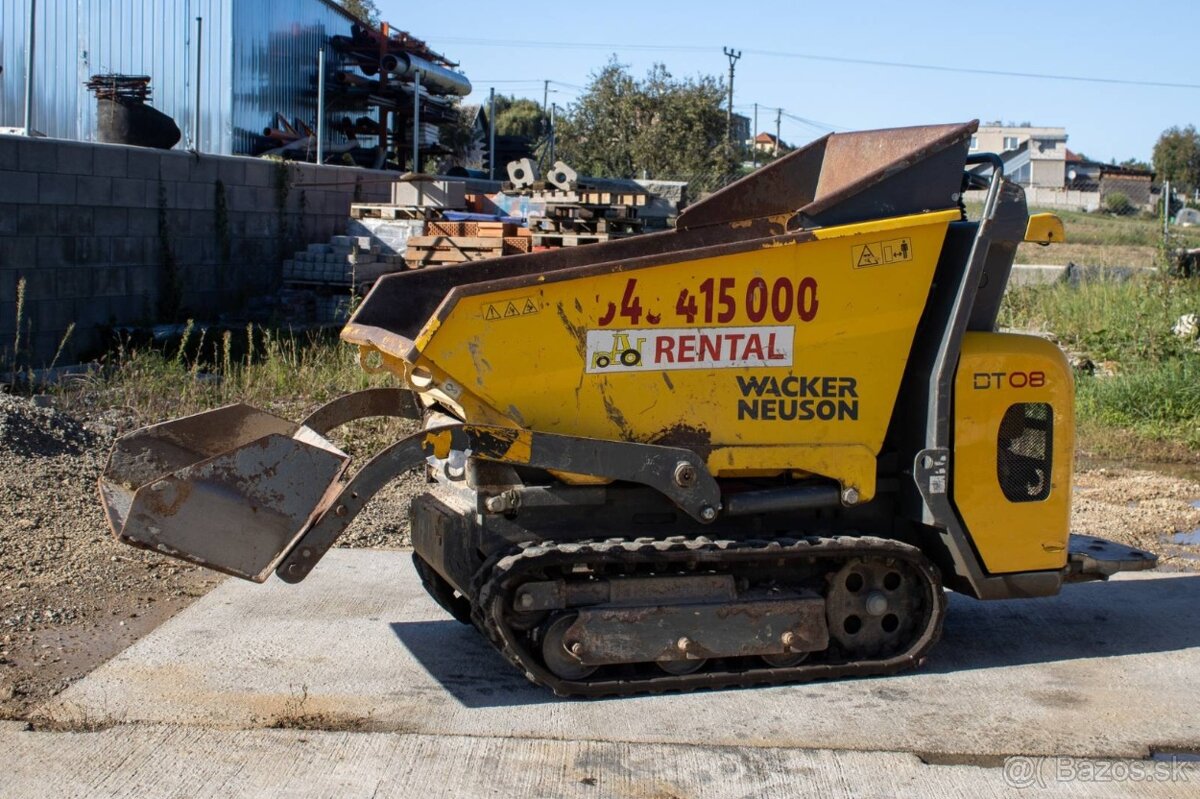 Wacker Neuson DT08 samonakladací mini dumper - 2