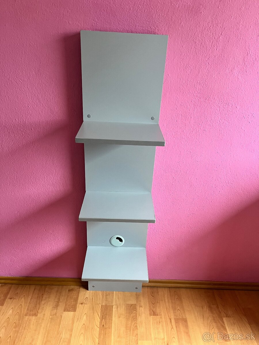 Nástenné poličky pod TV + polička na stenu - 2