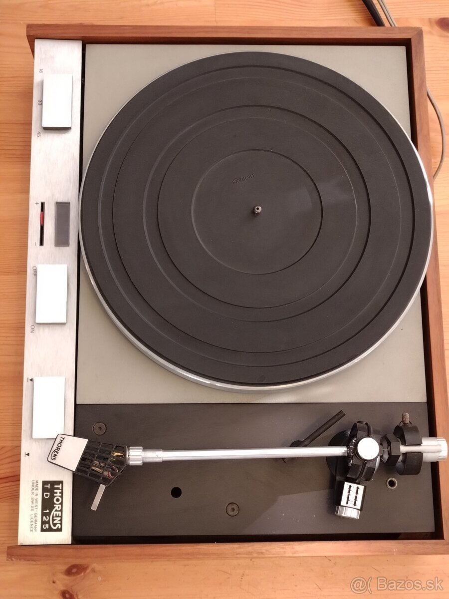 Gramofón Thorens 125 mk1 - 2