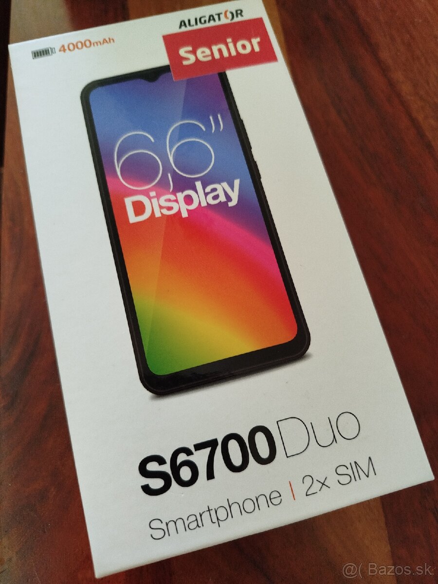 Aligator S6700 duo 4/128GB v záruke - 2