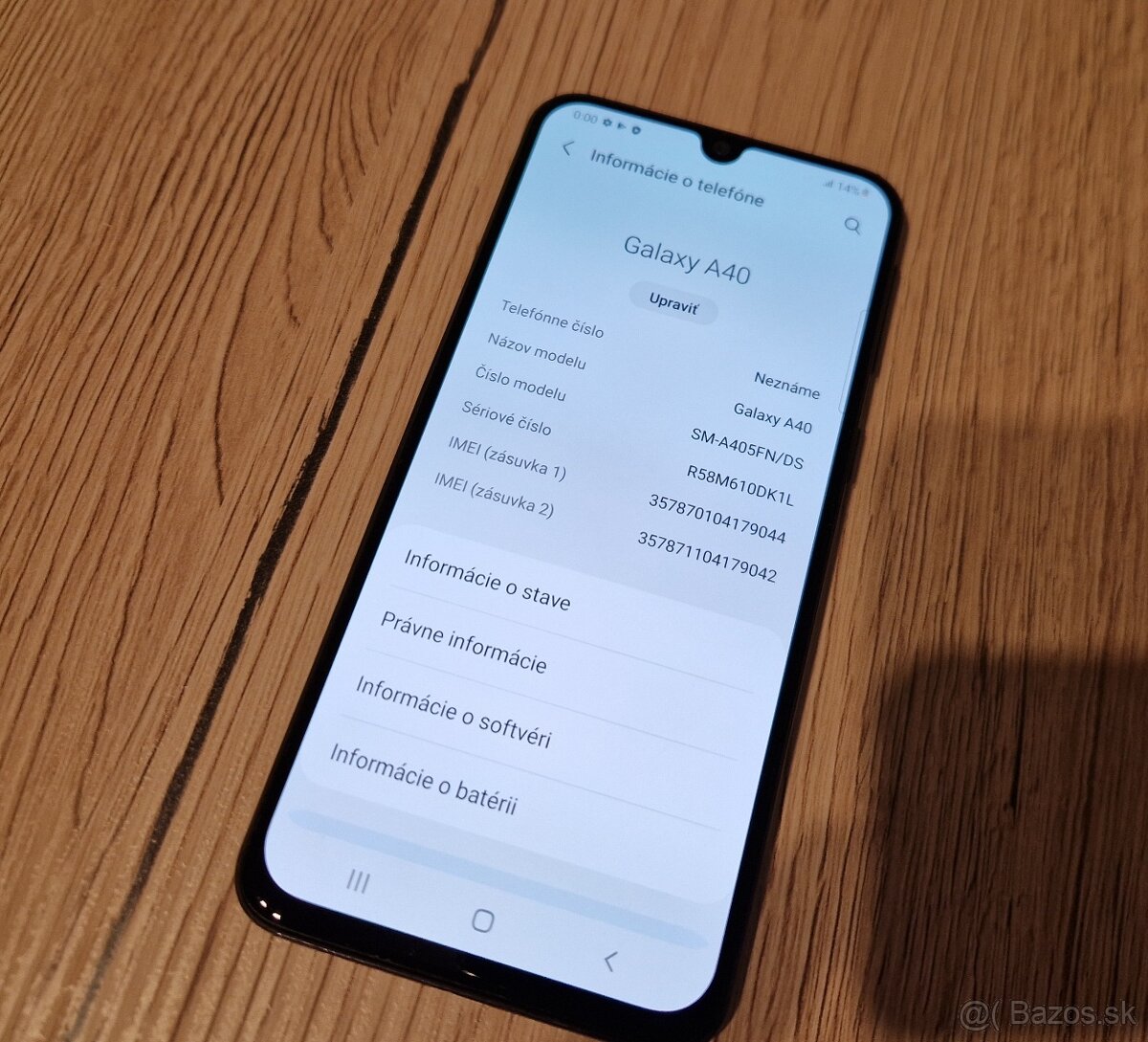 Samsung galaxy A40 - 2