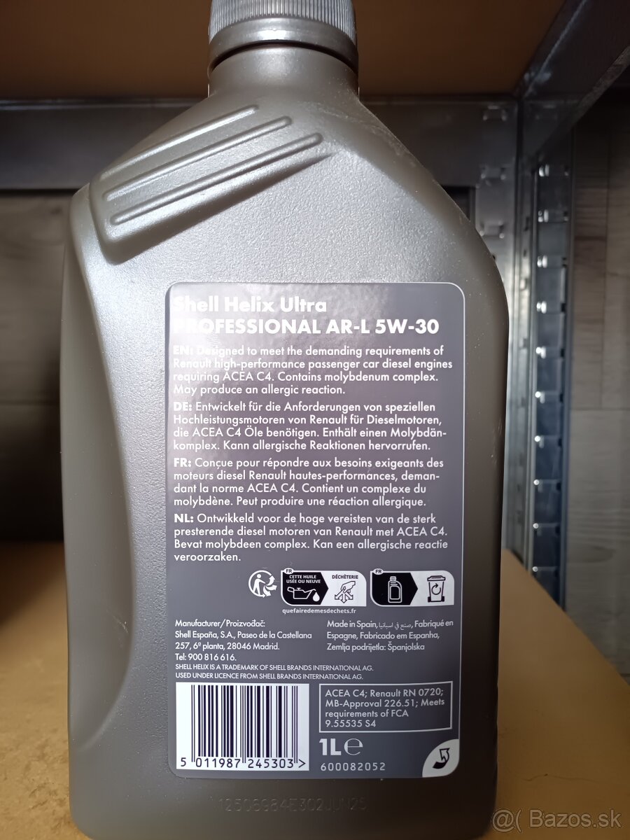 Shell Helix Ultra 5W30 AR-L, 1L - 2