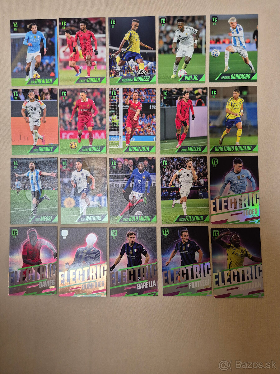 Futbalové kartičky Top Class 2025 - 2