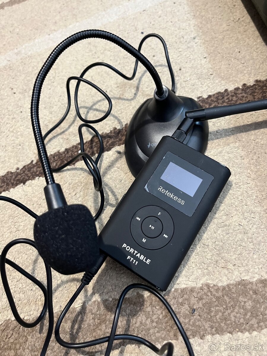 FM vysielač pre spruevodcu + 3 prijímače - 2